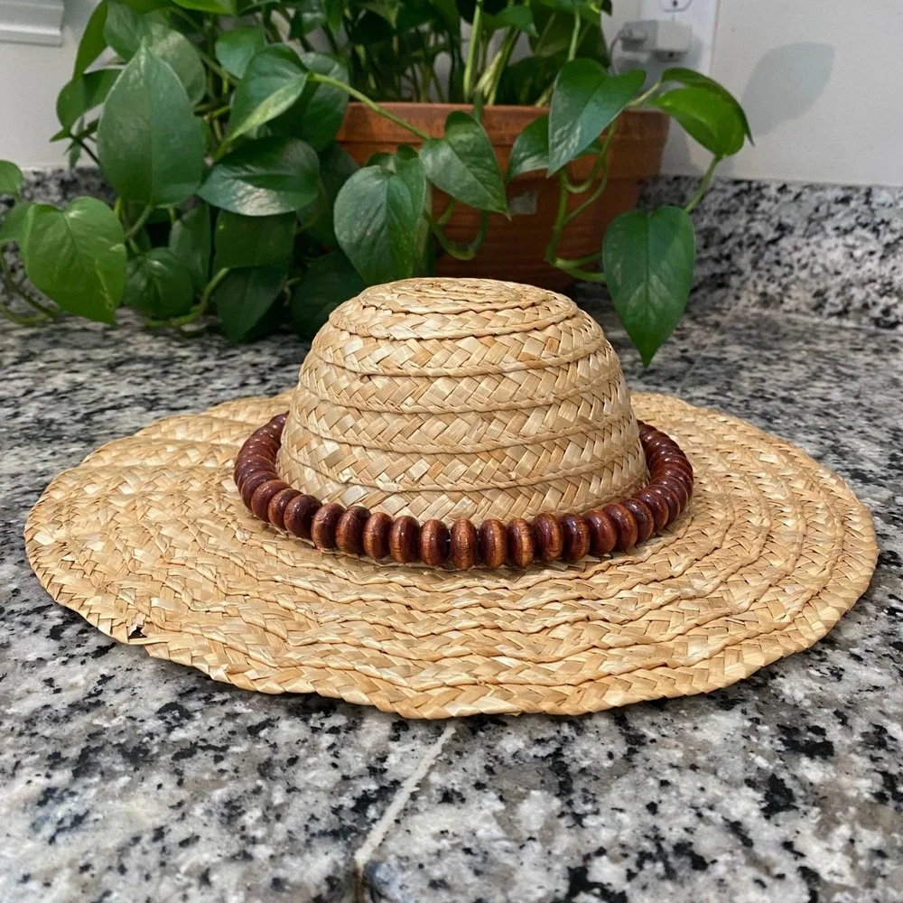 Vintage Babygirl Straw Hat